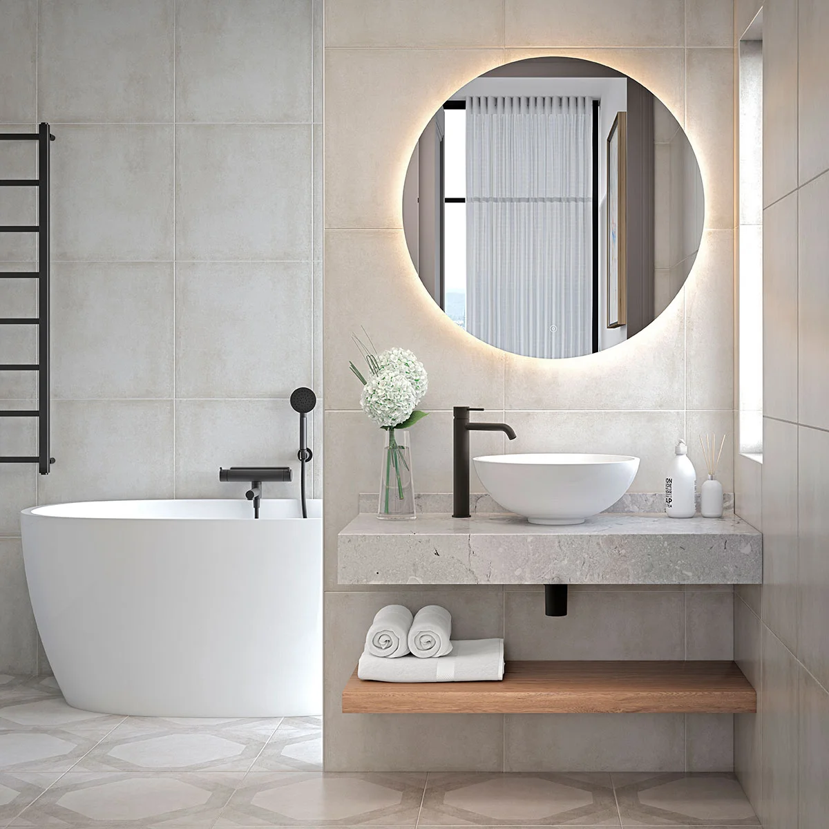 INXX-II_black_Lava-III-badkar_Lava-I-tvättställ_Cava-I-spegel_Cadf_2204