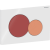 P: balta / blizgi. M: raudonas, oranžinis / blizgus