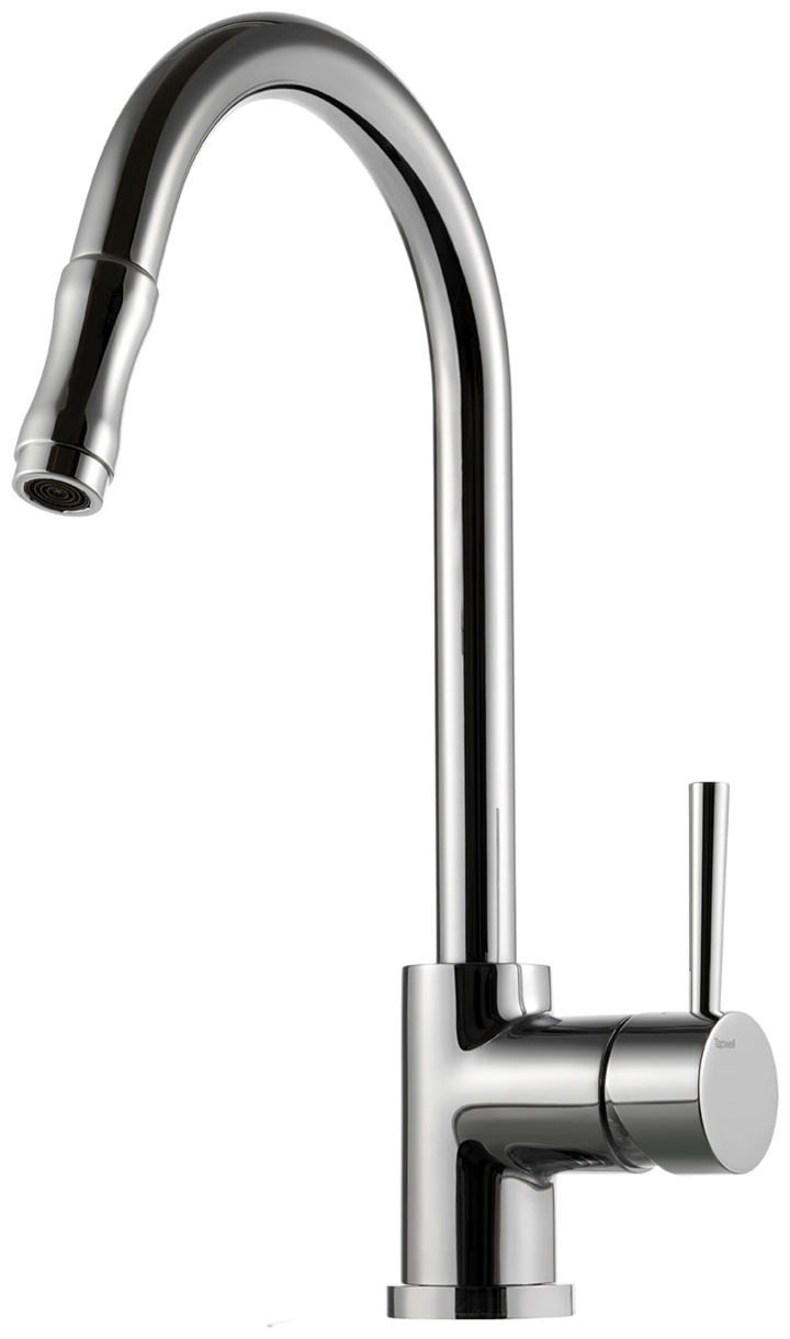 Virtuvės maišytuvas EVO185 Chrome